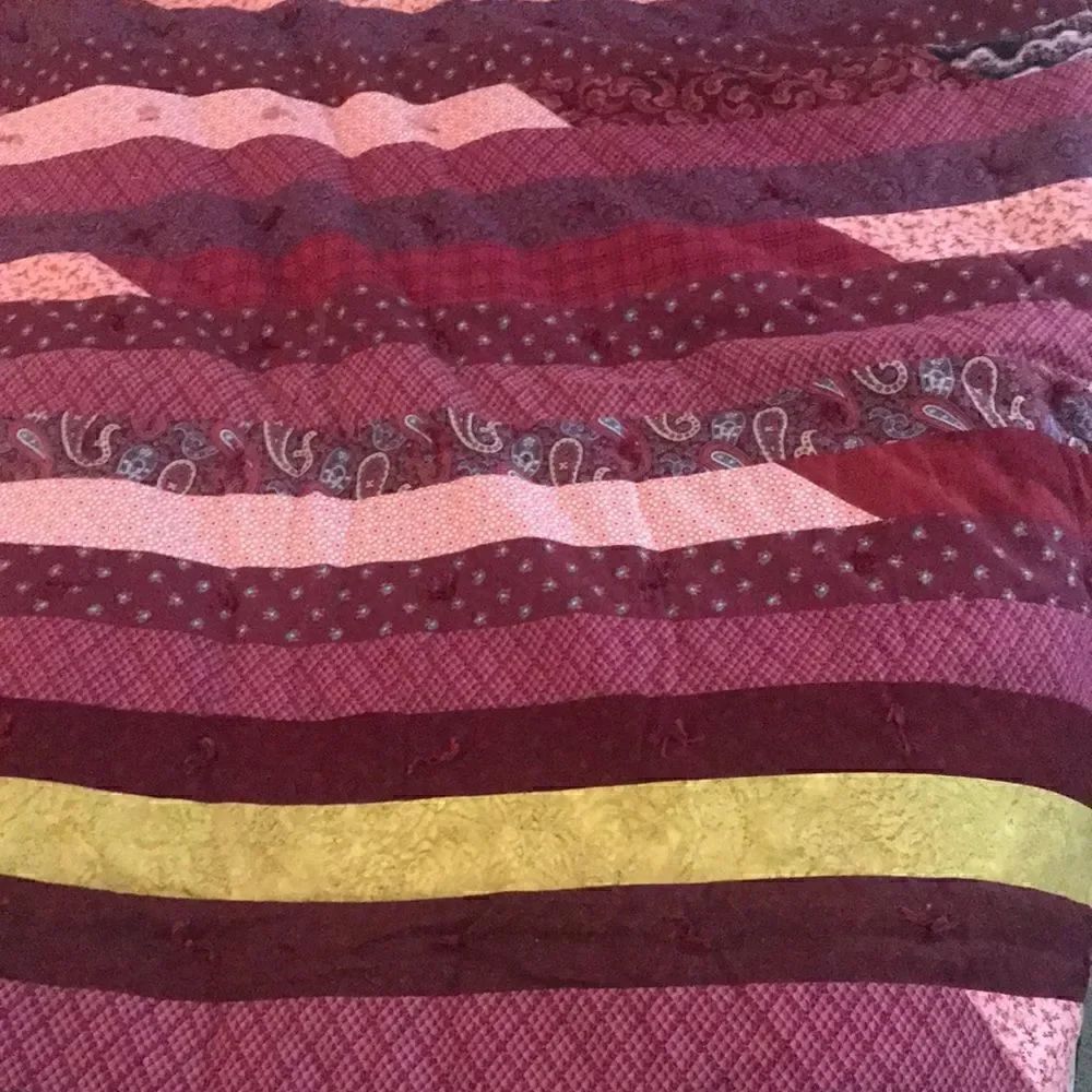Handmade baby quilt  